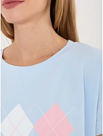 Bluzka RV BZ model 22102511 jasny niebieski - FPrice