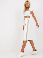 Dámská sukně RV SD 8075.46 ecru - FPrice