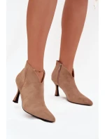 Topánky na podpätku model 217802 Step in style Topánky na podpätku model 217802 Step in style