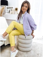 Dámská oversize bunda fialová Dstreet model 21967916 - FashionStreet