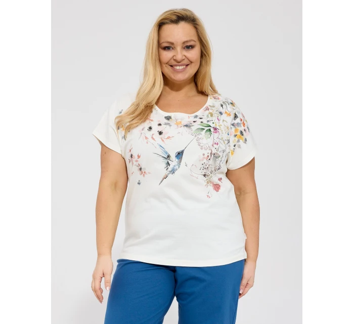 Pyžamo Cornette 369/345 Floris w/r 3XL-5XL