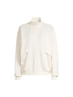 Bluza CASALL Comfy Full Zip Sweater biały Bluza CASALL Comfy Full Zip Sweater biały