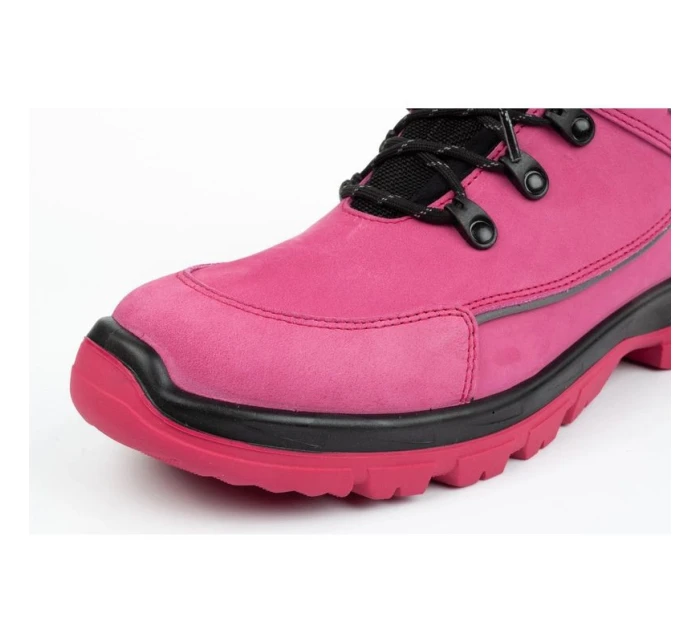 Dámská zimní obuv model 17071467 růžová - 4F Dámská zimní obuv model 17071467 růžová - 4F