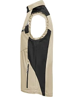 Daiber JN 845 Pracovná vesta – Strong 02.0845 stone/black