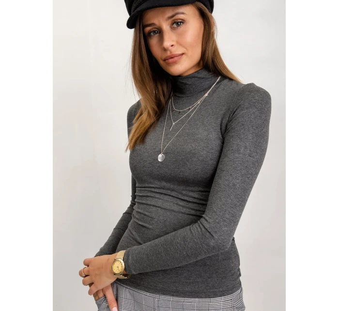 Blúzka RV BZ 5210.19 tmavo šedá