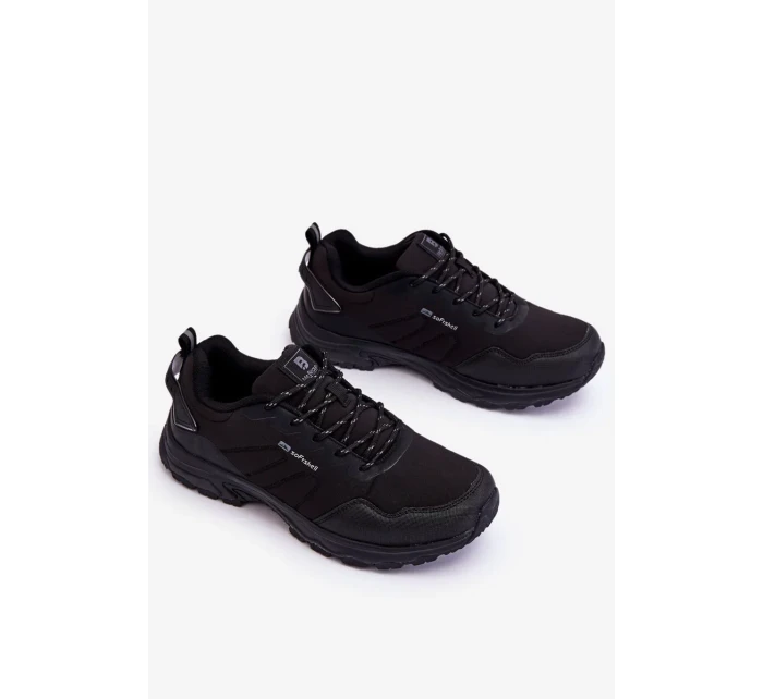 Pánská softshellová sportovní obuv černá model 20770283 - Kesi