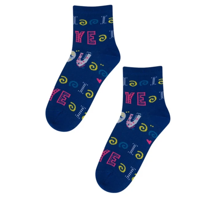 PERFECT vzorované ponožky pro ženy model 21867500 - Wola PERFECT vzorované ponožky pro ženy model 21867500 - Wola