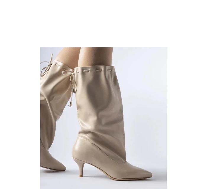 Topánky na podpätku model 204479 Solea