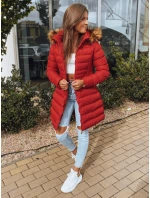 Dámská zimní bunda červená Dstreet model 21965768 - FashionStreet