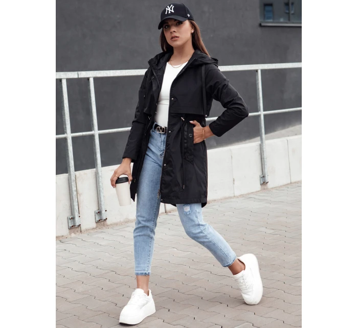Dámská přechodná bunda parka černá Dstreet model 21979013 - FashionStreet Dámská přechodná bunda parka černá Dstreet model 21979013 - FashionStreet