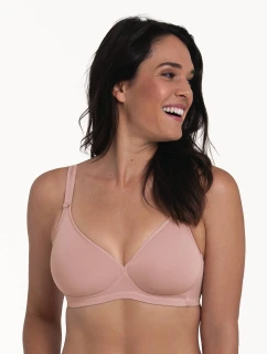 Selma Pure soft podprsenka košíčky se  rosewood  model 21188906 - RosaFaia