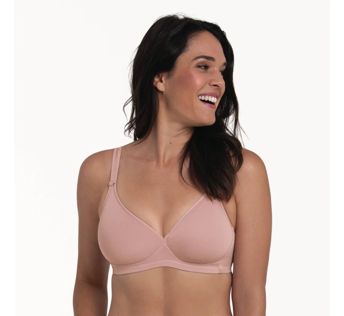 Selma Pure mäkké košíčky podprsenky s kosticami 5231 rosewood - RosaFaia Selma Pure mäkké košíčky podprsenky s kosticami 5231 rosewood - RosaFaia