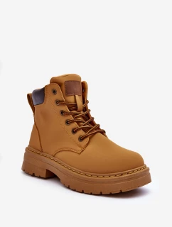 Dámské zimní botky hnědé model 21631388 - Boto