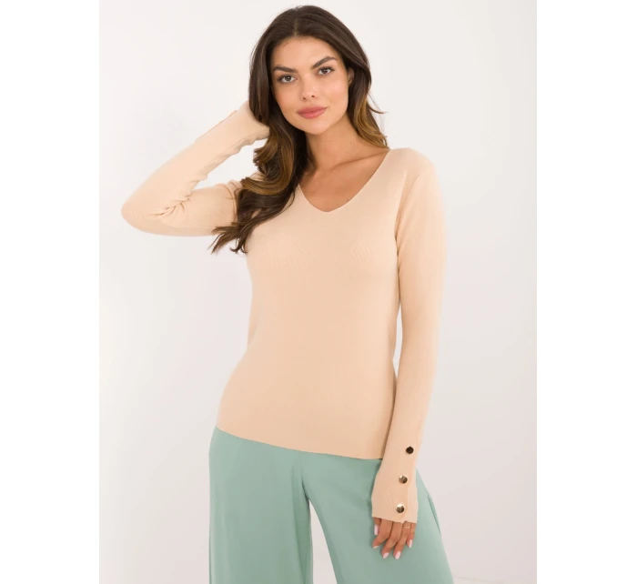 Jumper AT SW 2334.91 béžový Jumper AT SW 2334.91 béžový
