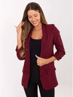 Marynarka IT MA model 21314370 bordowy - FPrice