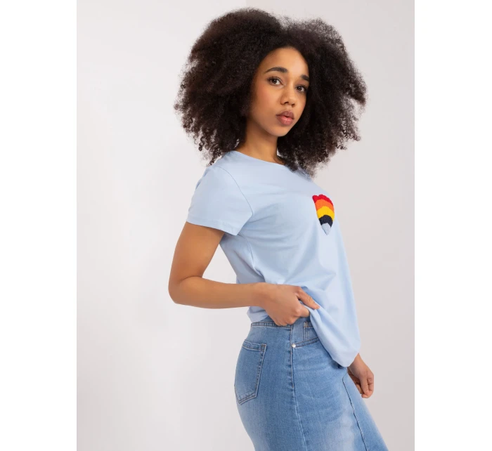 Bluzka RV BZ model 19734979 jasny niebieski - FPrice