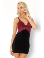 Dámská košilka model 17752003 chemise + tanga ZDARMA! - LivCo Corsetti