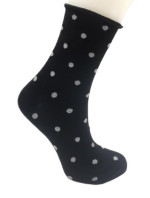 Ponožky s lurexom, bez sťahovacieho lemu SB015