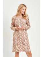 Grace model 21224212 long/r SXL Z25/26 dámské tričko - Taro