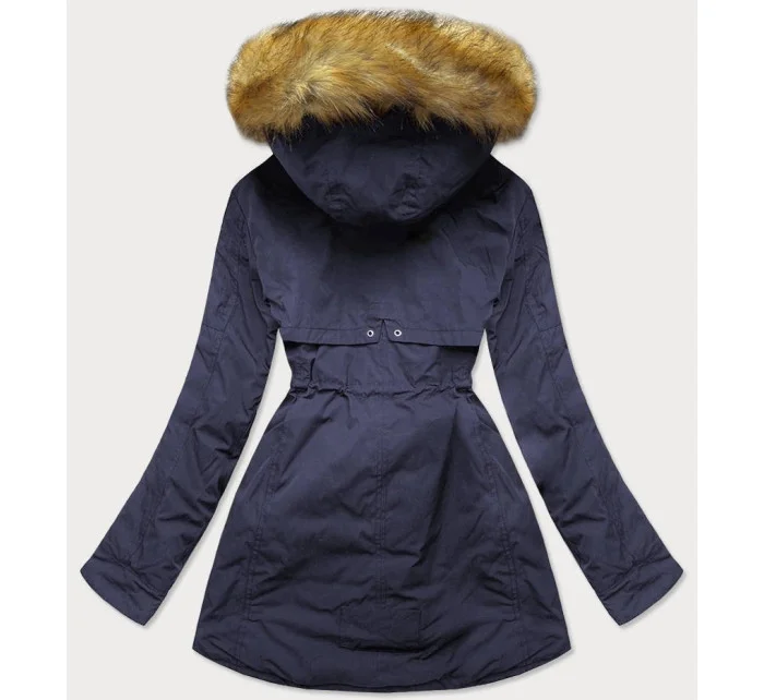 DWUSTRONNA DAMSKA KURTKA ZIMOWA Z KAPTUREM model 21241934 - MHM