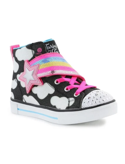 Skechers Twinkle Toes: Twinkle Sparks - Shooting Star Jr 314775L-BKMT
