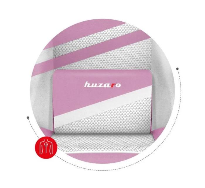 Herní židle Force model 21326172 Pink Mesh - Huzaro