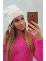 Dámska čiapka Dagmara K332 biela Dámska čiapka Dagmara K332 biela