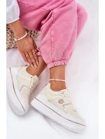 Dámské Sportovní Boty Na Platformě Béžové model 21687804 - Boto