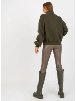 Mikina EM BL model 17802927 khaki - FPrice Mikina EM BL model 17802927 khaki - FPrice