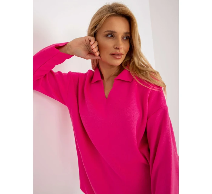 Dámsky sveter LC SW 2261 .00P fluo ružová - FPrice