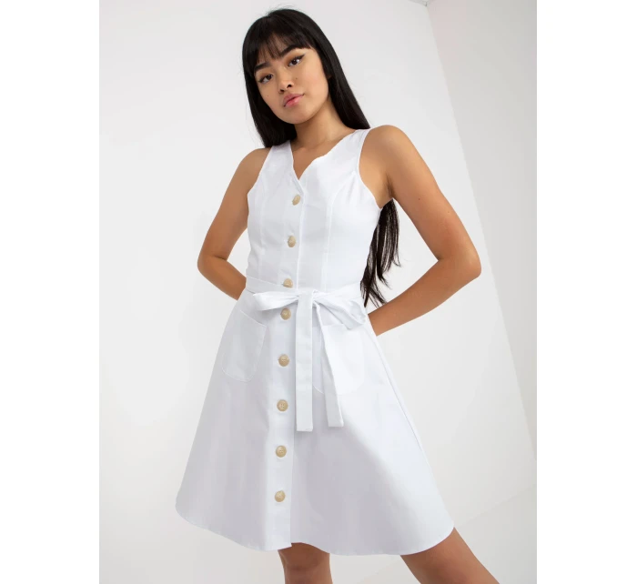 Dámske šaty LK SK 508253 šaty.44P biela - FPrice Dámske šaty LK SK 508253 šaty.44P biela - FPrice