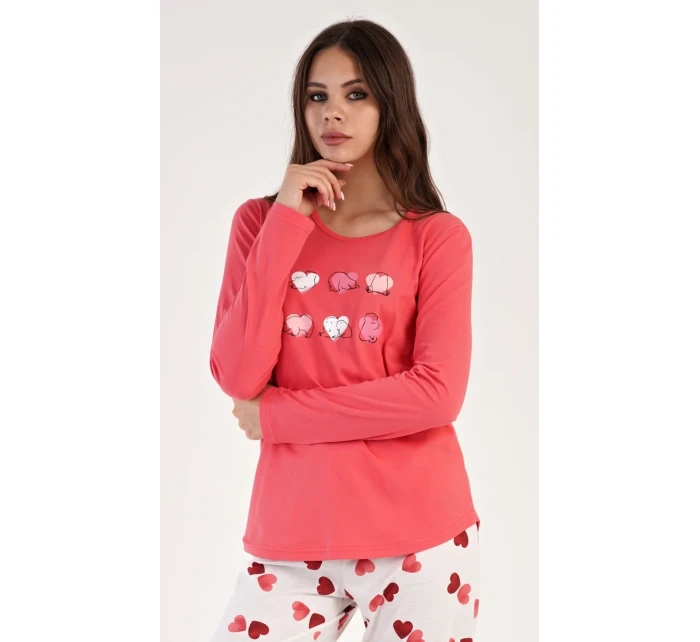 Dámské pyžamo dlouhé model 18977141 - Vienetta Secret