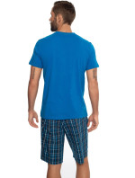 Pánske pyžamo 41294 Ethos modré - HENDERSON
