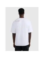 Pánske tričko oversize s potlačou 4F 4FRAW25TTSHM3257-10S Pánske tričko oversize s potlačou 4F 4FRAW25TTSHM3257-10S