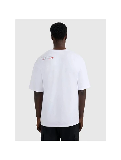 Pánské tričko oversize s potiskem model 21816911 - 4F