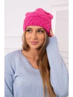 Dámska čiapka Dagmara K332 pink