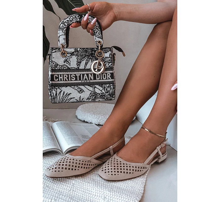 baleríny béžové Eko semiš model 21937754 - Boto