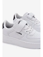 Dětské tenisky na suchý zip LEVI'S NEW UNION BOLD Bílé