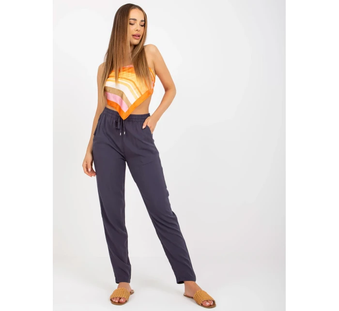 Nohavice D73761M61869N graphite