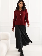Sweter IR SW model 22404396 ciemny czerwony - FPrice Sweter IR SW model 22404396 ciemny czerwony - FPrice