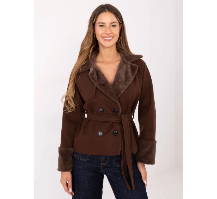 Bunda IT KR 4608.05P tmavohnedá