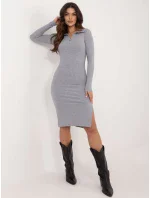 Šaty RV SK 9956.45 sivé Šaty RV SK 9956.45 sivé