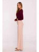 M875 Široké nohavice - béžové