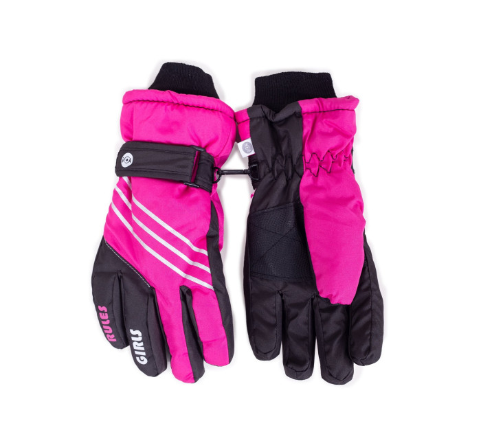 Detské zimné lyžiarske rukavice Yoclub REN-0244G-A150 Multicolour