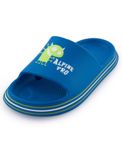 Detská letná obuv ALPINE PRO LARINO electric blue lemonade