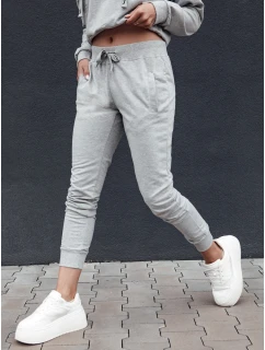 Dámské tepláky RELAX světle šedé Dstreet model 21978557 - FashionStreet