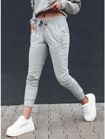 Dámské tepláky RELAX světle šedé Dstreet model 21978557 - FashionStreet Dámské tepláky RELAX světle šedé Dstreet model 21978557 - FashionStreet