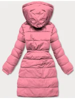 Růžová dámská zimní péřová bunda model 21248618 - CANADA Mountain