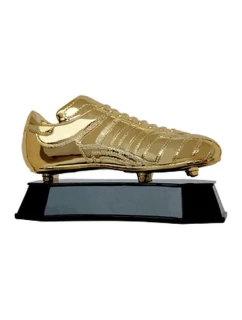 Odlievaná figúrka - futbal - zlatý futbal RP2002