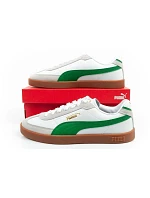 Puma Pánske tenisky Club II Era Leather White Grey Green